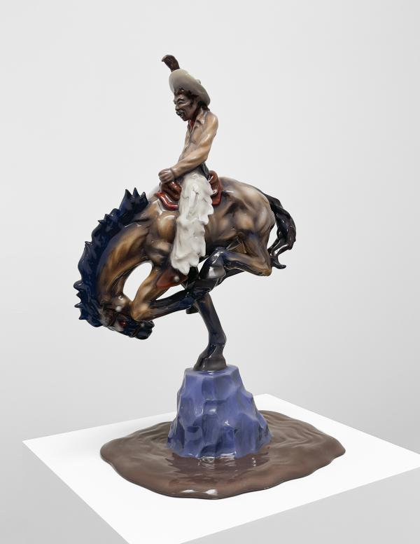 Frederic Remington, The Bronco Buster, modeled 1894-1895; cast