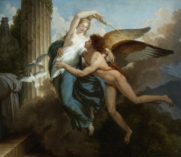 Jean Pierre Saint-Ours, The Reunion of Cupid and Psyche, c. 1789–92