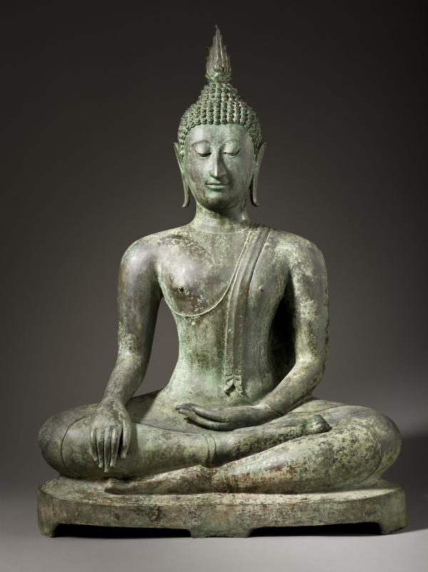 Buddha Shakyamuni, Thailand, Sukhothai, 14th-15th century