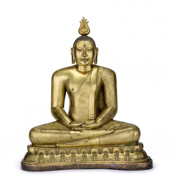Buddha Shakyamuni, Sri Lanka, Kandy period, 18th century