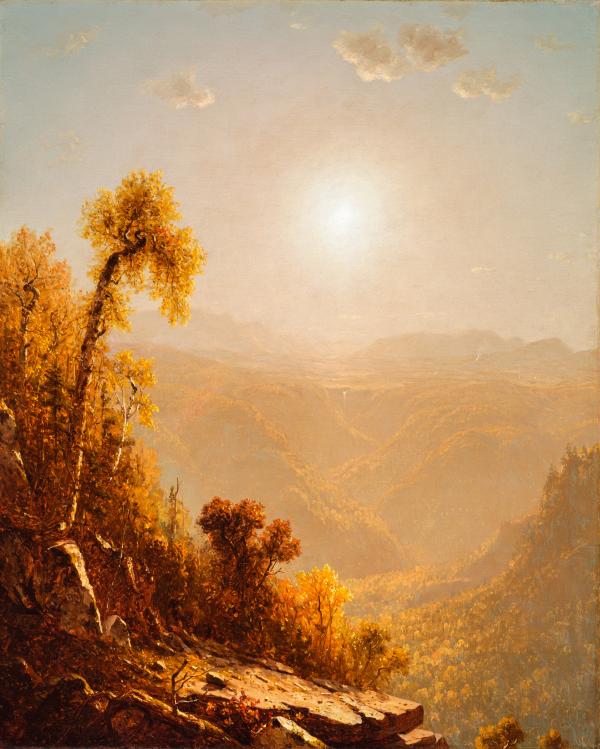 Sanford Robinson Gifford, October in the Catskills, 1880