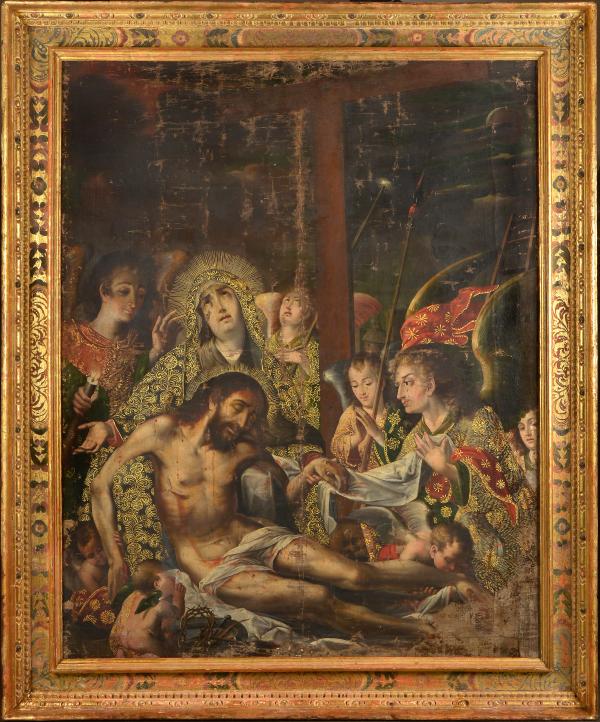 【サイン入】La Rumeur by Anselme Alma Servain LACMA Acquires a Major Work by the Bolivian Painter Melchor Pérez