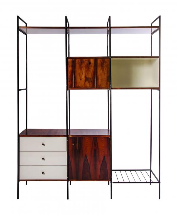 Geraldo de Barros, Shelving Unit MF 710 (Estante MF 710; manufactured by Unilabor), 1954