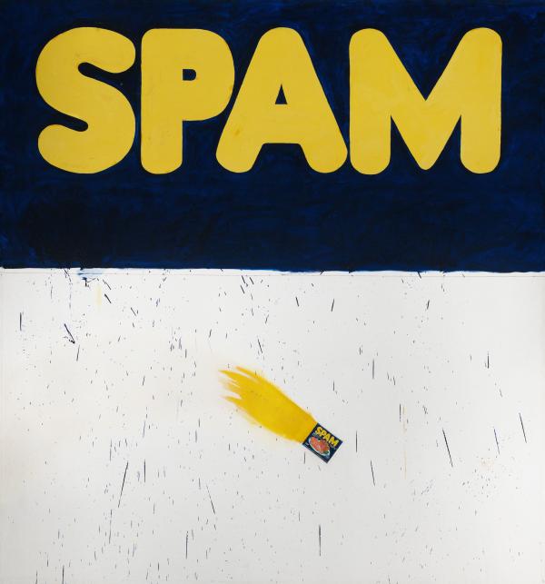 Edward Ruscha, Actual Size, 1962 | LACMA Collections