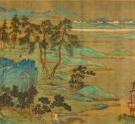 Qiu Ying, The Jiucheng Palace (detail), Ming dynasty