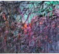 Julie Mehretu, Conjured Parts (eye), Ferguson, 2016