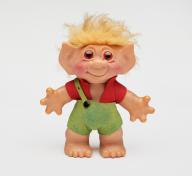 Troll doll with colorful clothes