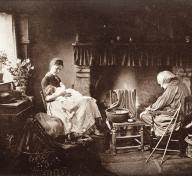 Henry Peach Robinson, Dawn & Sunset, 1889–91