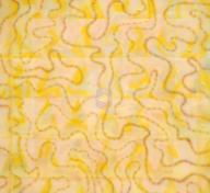 Yellow abstract painting